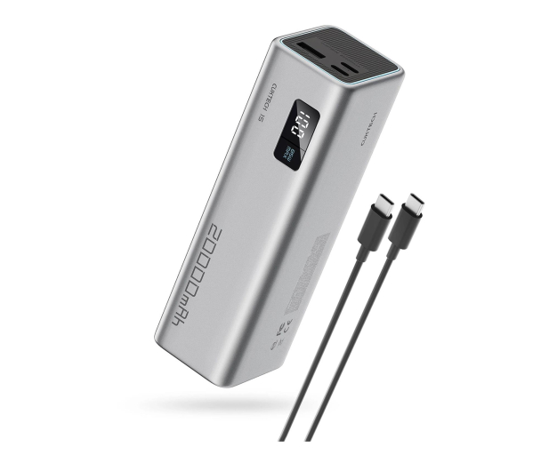 Cuktech Powerbank CUKP200XGLGR 85W 20000mAh 2 x USB-C 1 x USB-A - 1487970 - zdjęcie
